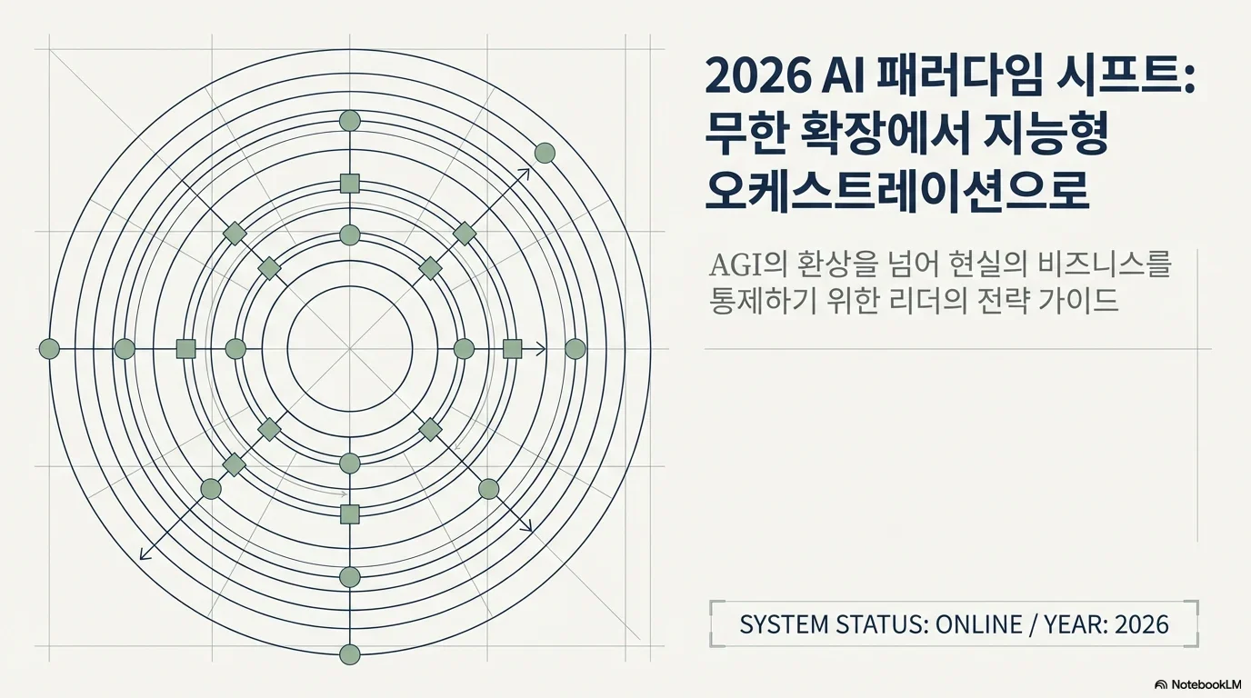 2026 AI 패러다임 시프트: 무한 확장에서 지능형 오케스트레이션으로 그림 1