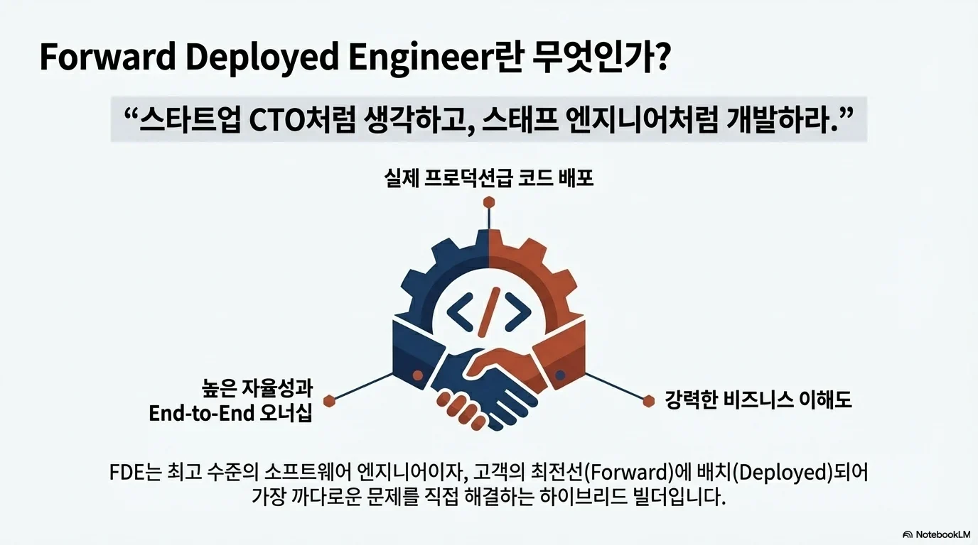 2026년 테크 업계의 비밀 무기: Forward Deployed Engineer (FDE) 그림 4